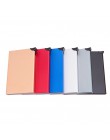 RFID Anti-theft inteligentny portfel cienkie etui na dowód osobisty Unisex automatycznie solidne metalowe etui na karty kredytow
