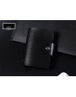 Nowa funkcja PU Leather 24 etui na karty wizytownik na karty biznesowe mężczyźni kobiety torba na karty kredytowe paszport portf