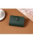 Nowa funkcja PU Leather 24 etui na karty wizytownik na karty biznesowe mężczyźni kobiety torba na karty kredytowe paszport portf