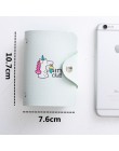 Kobiety skórzany futerał na karty etui na karty kredytowe Student Cute Cartoon identyfikatory portfel paszport wizytownik na kar