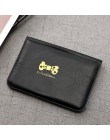 Nowa funkcja PU Leather 24 etui na karty wizytownik na karty biznesowe mężczyźni kobiety torba na karty kredytowe paszport portf
