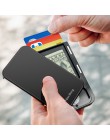 Nowość-przynieś wizytownik męski portfel z włókna węglowego minimalistyczny portfel rfid na karty kredytowe Bank profesjonalny u