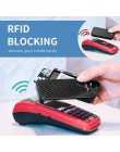 Nowość-przynieś wizytownik męski portfel z włókna węglowego minimalistyczny portfel rfid na karty kredytowe Bank profesjonalny u