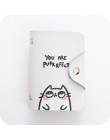Kobiety skórzany futerał na karty etui na karty kredytowe Student Cute Cartoon identyfikatory portfel paszport wizytownik na kar