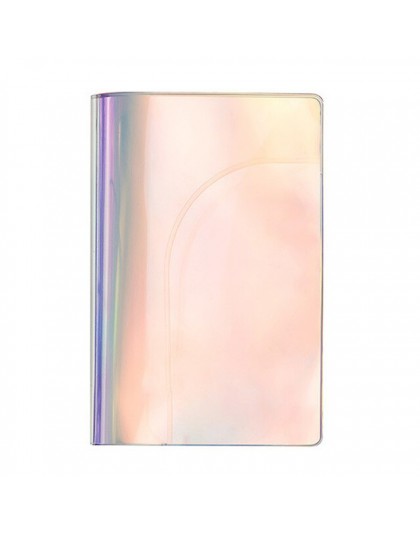 Moda laser Paillette pcv etui na paszport okładka kobiety Storage Organizer etui na karty business Credit Wallet akcesoria podró
