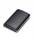Bycobecy etui na karty kredytowe portfel mężczyźni kobiety Metal RFID Vintage torba aluminiowa crazy horse skóra pu posiadacz ka