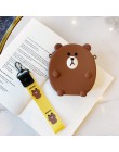 Kawaii Fashion Girls Mini Coin torebka piękne słodkie kreskówkowe etui kobiety mały portfel miękki silikonowy portfel dla dzieci