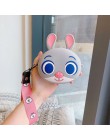 Kawaii Fashion Girls Mini Coin torebka piękne słodkie kreskówkowe etui kobiety mały portfel miękki silikonowy portfel dla dzieci