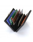 2019 nowe etui na karty kredytowe Protector metalowy portfel na karty kredytowe cienki jak karta kredytowa Case dla kobiet lub m
