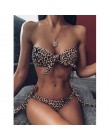 Sexy Polka Dot Bikini kobiety 2020 dwuczęściowy strój kąpielowy Push Up stroje kąpielowe kwiatowy strój kąpielowy brazylijski st