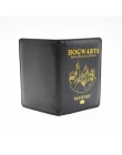 Nowy czarny SLYTHERIN hogwart Unisex PU skórzane etui na paszport Rfid okładka na paszport czarny paszport podróże posiadacz kar