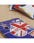 Moda Cartoon 3D okładka na paszport mężczyźni kobiety PU skóra paszport podróże etui na uchwyt karty ID Credit Storage Organizer