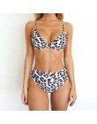Sexy Snake bikini we wzory 2019 damski strój kąpielowy kobiety stroje kąpielowe stringi zestaw bikini push up wysokiej talii str