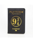 Nowy czarny SLYTHERIN hogwart Unisex PU skórzane etui na paszport Rfid okładka na paszport czarny paszport podróże posiadacz kar