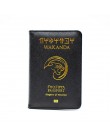 Nowy czarny SLYTHERIN hogwart Unisex PU skórzane etui na paszport Rfid okładka na paszport czarny paszport podróże posiadacz kar
