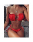 Sexy Polka Dot Bikini kobiety 2020 dwuczęściowy strój kąpielowy Push Up stroje kąpielowe kwiatowy strój kąpielowy brazylijski st