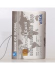 Moda Cartoon 3D okładka na paszport mężczyźni kobiety PU skóra paszport podróże etui na uchwyt karty ID Credit Storage Organizer