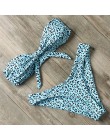 Solidny bandeau Bikini Set 2020 Sexy strój kąpielowy kobiety Bikini brazylijski stringi stroje kąpielowe kobiet stanik strój kąp