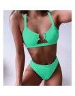 Sexy Snake bikini we wzory 2019 damski strój kąpielowy kobiety stroje kąpielowe stringi zestaw bikini push up wysokiej talii str