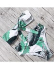 Solidny bandeau Bikini Set 2020 Sexy strój kąpielowy kobiety Bikini brazylijski stringi stroje kąpielowe kobiet stanik strój kąp