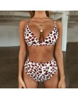 Sexy Snake bikini we wzory 2019 damski strój kąpielowy kobiety stroje kąpielowe stringi zestaw bikini push up wysokiej talii str