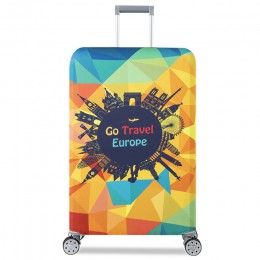 Grubsze wózek na bagaż pokrywy ochronne walizka walizka podróżna akcesoria Baggag bagażu sprężystym pokrywa dla 18-32 cal walizk