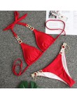 2019 Rhinestone Swimsuit kobiety Bikini kryształowy diament zestaw metalowy łańcuch stroje kąpielowe kobiet luksusowe arystokrat