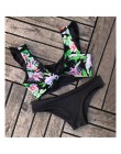 2020 bikini kobiety stroje kąpielowe zestaw bikini push-up strój kąpielowy Top solidny dół druku brazylijski Biquini strój kąpie