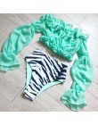 In-x Sexy neon zielony bikini set Mesh z długim rękawem strój kąpielowy kobiet wysokiej talii bikini 2020 wąż drukuj stroje kąpi