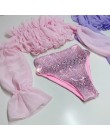 In-x Sexy neon zielony bikini set Mesh z długim rękawem strój kąpielowy kobiet wysokiej talii bikini 2020 wąż drukuj stroje kąpi