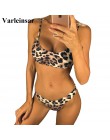 13 kolory 2020 Sexy Leopard Bikini kobiety stroje kąpielowe damski strój kąpielowy dwuczęściowy zestaw Bikini brazylijski kąpiel