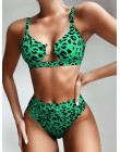 Sexy Bandeau Bikini 2020 nowy V Neck Bikini stroje kąpielowe Push Up stroje kąpielowe kobiet brazylijski Bikini Set kostiumy kąp