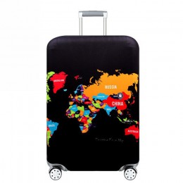 Walizka elastyczna ochronna pokrowce pokrowiec na bagaż akcesoria podróżne na 18-32 calowy wózek podróżny walizka kurz wysokiej 