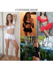 Bikini z wysoką talią 2020 Mujer strój kąpielowy z odsłoniętymi ramionami kobiet Push up kostium kąpielowy Sexy czarny strój kąp