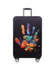 Kolorowe pióra TRIPNUO grubsze walizki ochronne na walizki na kółkach 18-32 Cal wodoodporne walizki elastyczne