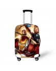 18 ''-32 'superhero Hulk Iron Man gruby pokrowiec na bagaż akcesoria elastyczna osłona na walizkę podróżna torba na kółkach pokr