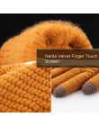 Rękawiczki damskie zimowy ekran dotykowy Handschoenen czarne rękawiczki Guantes Mujer 2019 promocja Hiver Femme Rekawiczki Gant 