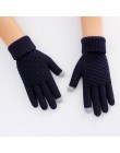 Rękawiczki damskie zimowy ekran dotykowy Handschoenen czarne rękawiczki Guantes Mujer 2019 promocja Hiver Femme Rekawiczki Gant 