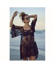 TOKITIND Saida De Praia okrycie plażowe w górę Pareo Playa Coverup sukienka Vestido Livre strój kąpielowy stroje kąpielowe białe