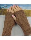 KANCOOLD rękawiczki moda dzianiny rękawiczki bez palców zimowe Unisex miękkie ciepłe rękawiczki wysokiej jakości dorywczo rękawi