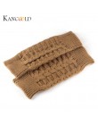 KANCOOLD rękawiczki moda dzianiny rękawiczki bez palców zimowe Unisex miękkie ciepłe rękawiczki wysokiej jakości dorywczo rękawi