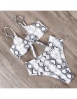RUUHEE strój kąpielowy bikini kobiety strój kąpielowy 2019 bikini wysokie w talii Push Up węzeł z przodu strój kąpielowy kobiety