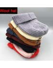 2019 nowy czapka zimowa luksusowa jakość Fox czapki z futrzanym pomponem beanie wysokiej jakości dziewczyny kobiety bonnet czapk