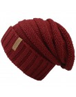 FURTALK czapka zimowa z dzianiny damska czapka luźna czapka Beanie dla dziewczynki czapka Skullies A047