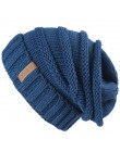 FURTALK czapka zimowa z dzianiny damska czapka luźna czapka Beanie dla dziewczynki czapka Skullies A047