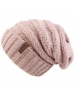 FURTALK czapka zimowa z dzianiny damska czapka luźna czapka Beanie dla dziewczynki czapka Skullies A047
