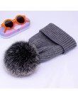 2019 nowy czapka zimowa luksusowa jakość Fox czapki z futrzanym pomponem beanie wysokiej jakości dziewczyny kobiety bonnet czapk