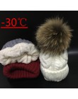 2019 czapki damskie dodaj aksamitna bluza wewnątrz czapki zimowe czapki dla kobiet 100% pompon z futra szopa kapelusz kobieta Tw