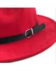 Darmowa wysyłka 2019 nowych moda mężczyzna fedoras moda damska jazzowy kapelusz lato wiosna czarny z wełny cap odkryty codzienny