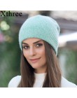 Xthree nowe proste futra królika czapka typu beanie dla kobiet czapka zimowa dla dzieci Skullies Warm Gravity Falls czapka Gorro